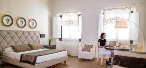 Posezení v ubytování Boutique Hotel del Corso + 32 fotografií