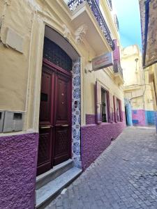 O edifício onde o B&B está situado