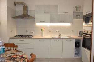 Kuchyň nebo kuchyňský kout v ubytování Casa Riviera