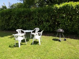 A garden outside Casa Bellocchio