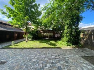 Vonkajšia záhrada v ubytovaní Černý Tulipán - Apartmán 1