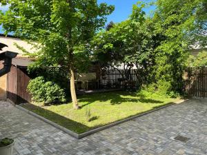 Vonkajšia záhrada v ubytovaní Černý Tulipán - Apartmán 1
