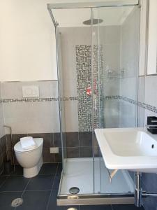 Koupelna v ubytování SunnyCornerinRHome