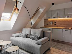 Kuchyňa alebo kuchynka v ubytovaní Apartamenty Majówka + 37 fotografií