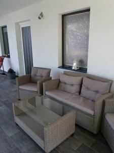 Posezení v ubytování Éva Apartman