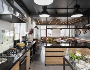 Cucina o angolo cottura di Kantar Hotel