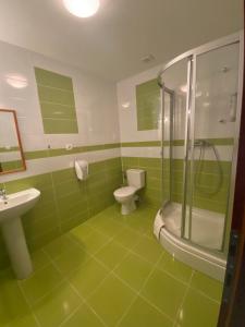 A bathroom at Konsky Dvor