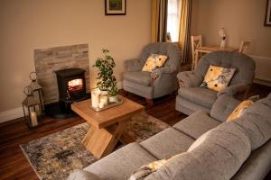 Istumisnurk majutusasutuses Drumlanaught Cottage Farnham