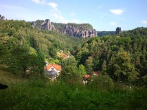 Příroda nedaleko apartmánu