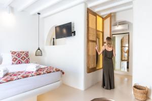 Gallery image of Anastasia's Visage Stylish Accommodation Rooms City Centre Mykonos in M&yacute;konos City