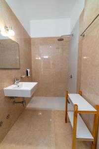 Koupelna v ubytování Hotel NEBO