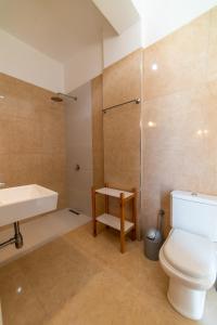 Koupelna v ubytování Hotel NEBO