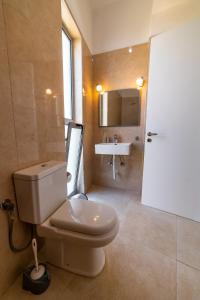 Koupelna v ubytování Hotel NEBO