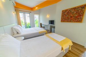 Postel nebo postele na pokoji v ubytování Hotel NEBO