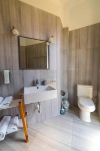 Koupelna v ubytování Hotel NEBO