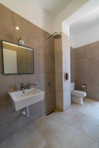 Koupelna v ubytování Hotel NEBO