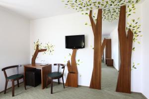 TV a/nebo společenská místnost v ubytování Beltine Forest Hotel