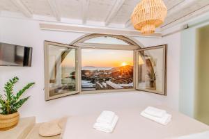 TV a/nebo společenská místnost v ubytování Casa Eunoia