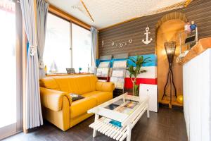 Posezení v ubytování Seaside Pension Petit Shirahama