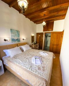 Tempat tidur dalam kamar di Casa Dasyra