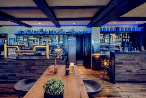 Lounge nebo bar v ubytování Natura Hotel Bodenmais