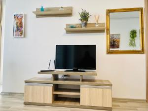 Un televizor și/sau centru de divertisment la Mamaia Summerland