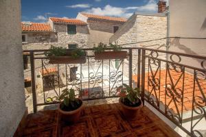 Balkón nebo terasa v ubytování Guest House Franko
