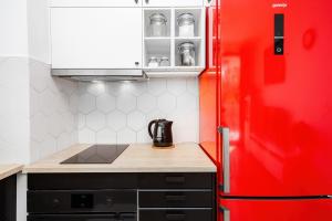 Kuchyňa alebo kuchynka v ubytovaní Apartment Warsaw Business Center by Noclegi Renters