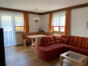 Posezení v ubytování Appartement Hubner