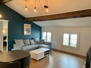 Гостиная зона в Appartement Prox Lycée Arago