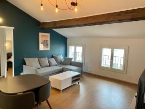 Гостиная зона в Appartement Prox Lycée Arago