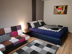 Χώρος καθιστικού στο Honfoglalas Apartment