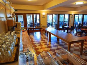 A seating area at Hotel Villa Isabella