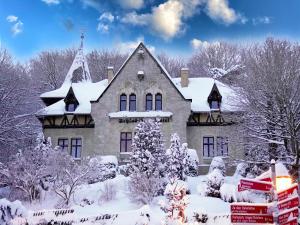 Το Schlossberg-Hotel Garni τον χειμώνα