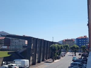 Widok na góry z tego pensjonatu