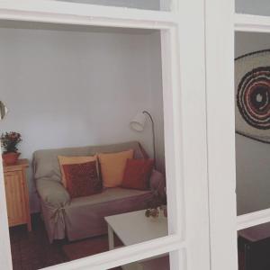 Zona d'estar a Casa Olivera- apartament al Passeig Font Vella