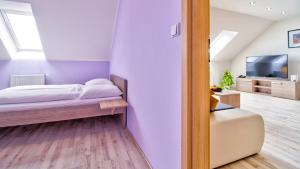 TV a/nebo společenská místnost v ubytování Boromeum Residence