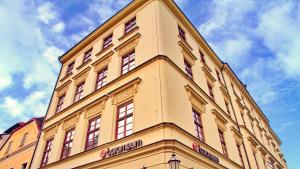 Budova, kde se aparthotel nachází