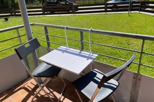 Balkón nebo terasa v ubytování 1 Zimmer Apartment mit Balkon