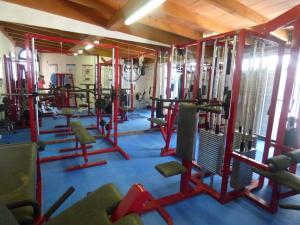 Fitness centrum a/nebo fitness zařízení v ubytování Villa Ocean View