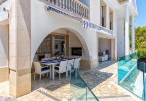 Balkón nebo terasa v ubytování Villa Ocean View