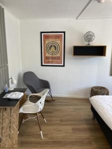 Posezení v ubytování Hotel Sniva