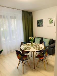 Posedenie v ubytovaní Apartament Walczaka 15 MIEJSCE PARKINGOWE