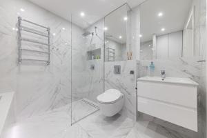 Kúpeľňa v ubytovaní Apartament Nowy Świat Centrum