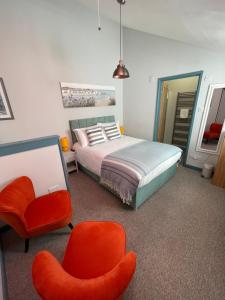 Uma cama ou camas num quarto em Harbour View