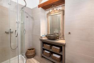 Kúpeľňa v ubytovaní Villa Lindia + 9 fotografií