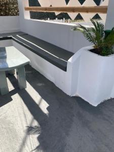 Μπαλκόνι ή βεράντα στο Hotel Beach Amaryllis