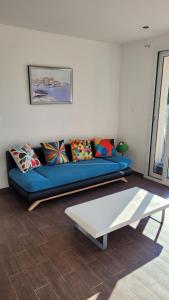 Χώρος καθιστικού στο F2 rez de jardin