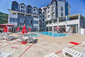 Bazén v ubytování Amasra Diamond Hotel nebo v jeho okolí