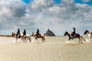 Hosté ubytování Gîte Timéo Mont Saint-Michel